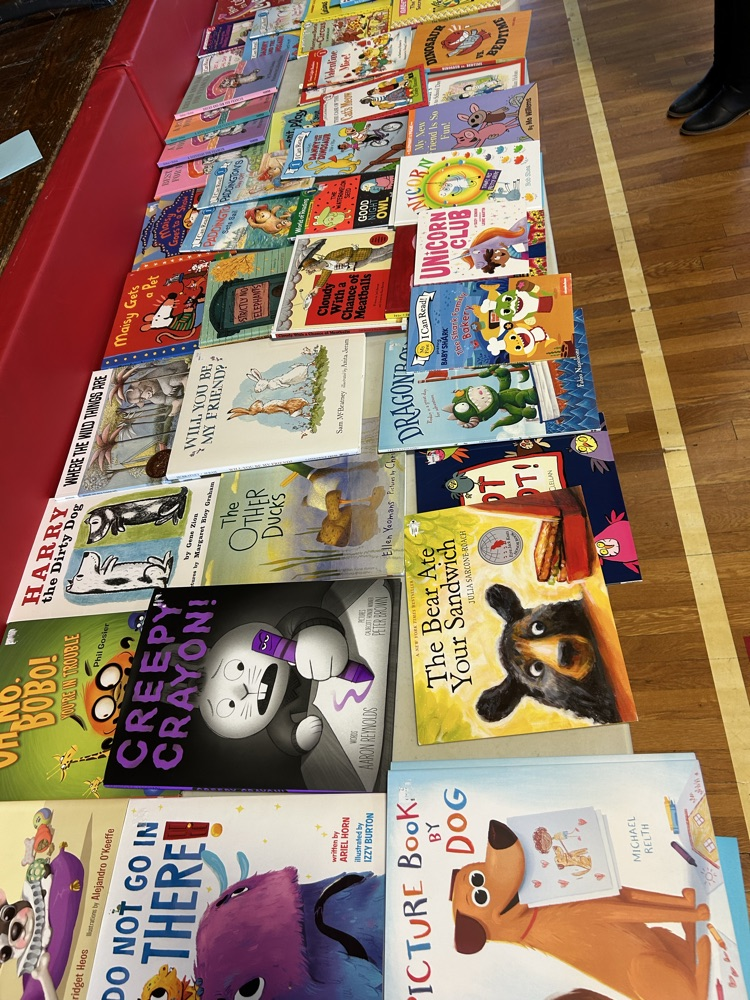 Some of the books available to win! 