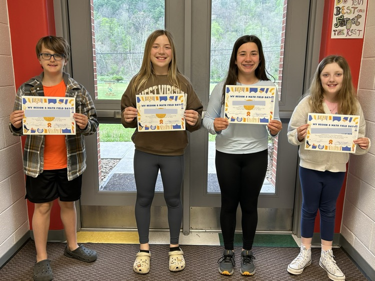Regional Math Field Day Participants and their Certificates 