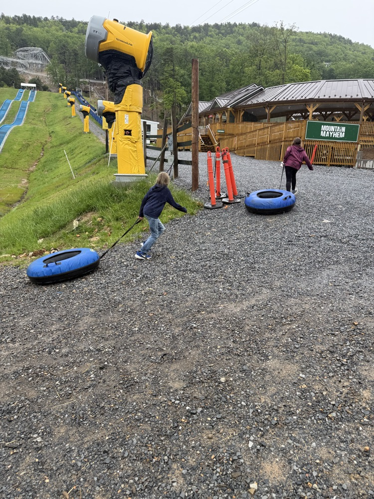 Kids Tubing at Massanutten Family Adventure Park 