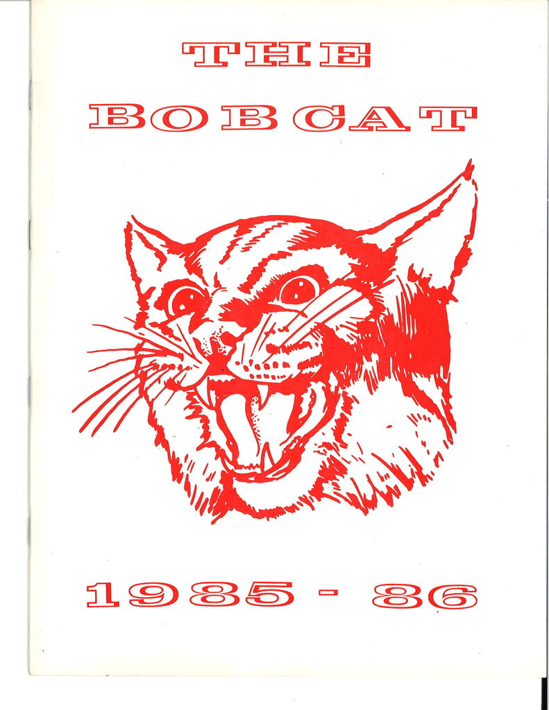 1985-86 Yearbook Cover