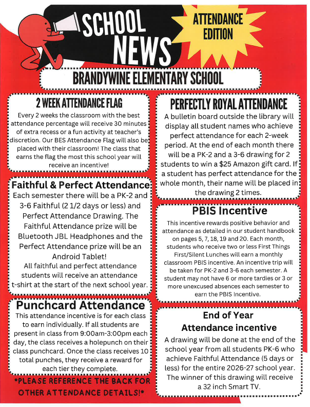 Attendance Flier-Information on post and online