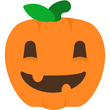 orange pumpkin smiling jack o lantern