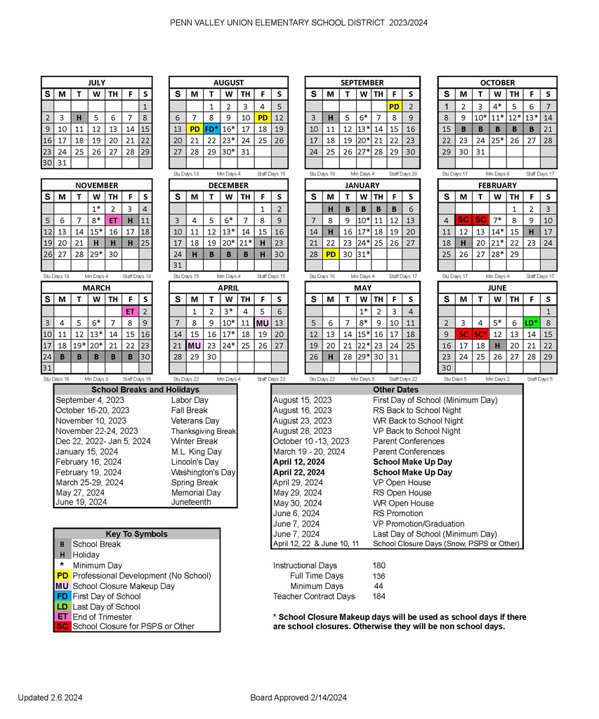 Home | Penn Valley Union Elementary School District