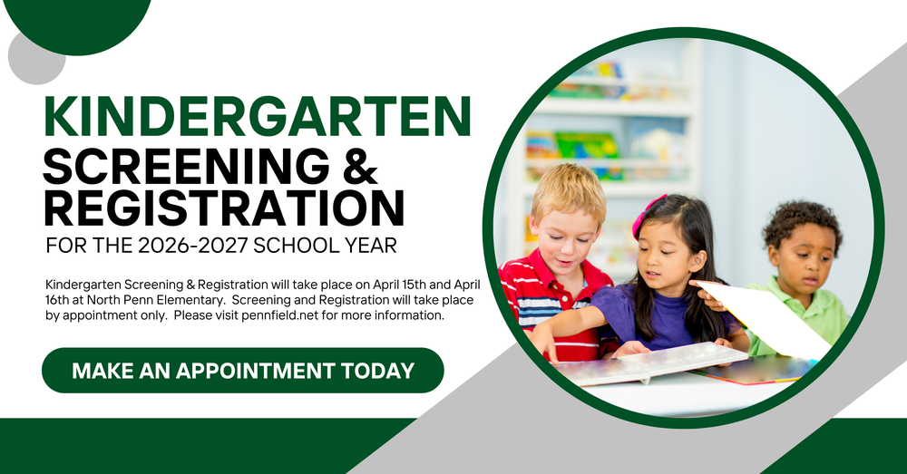 Kindergarten Screening & Registration (2026-2027)