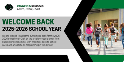 Welcome Back Letter for 2025-2026 School Year