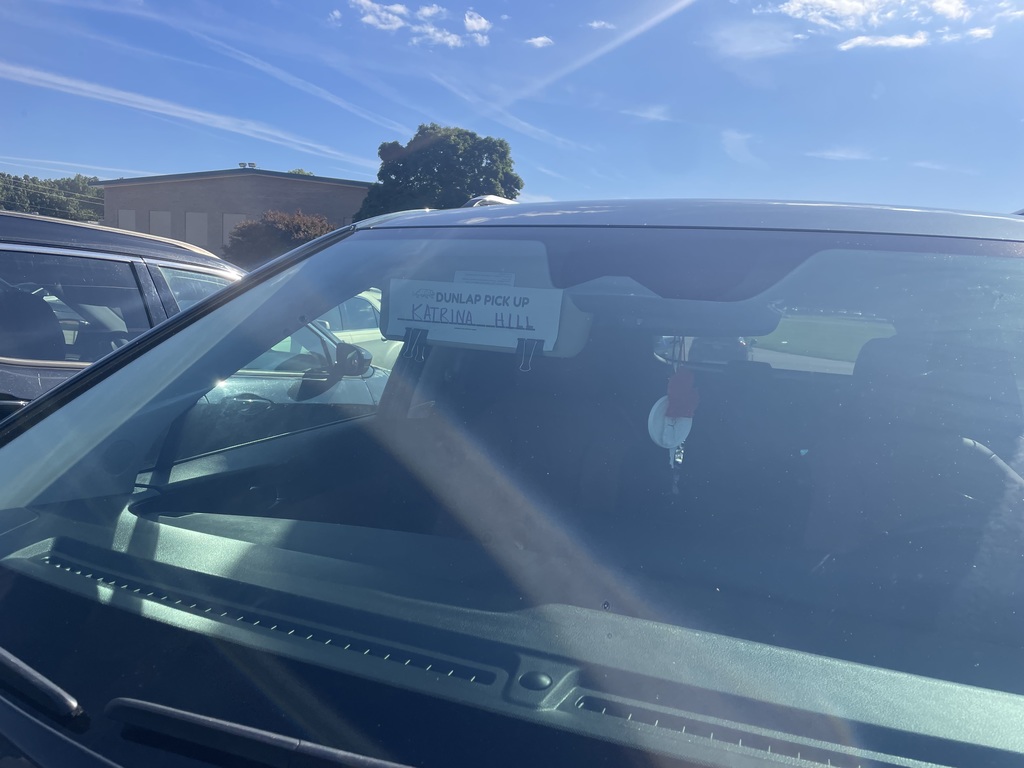 Name Tag in car