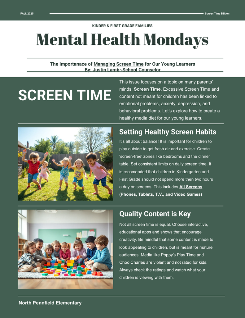 Counselor Message