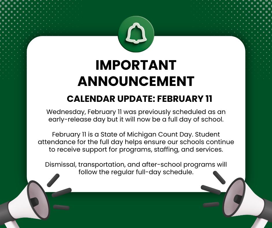 Calendar Update