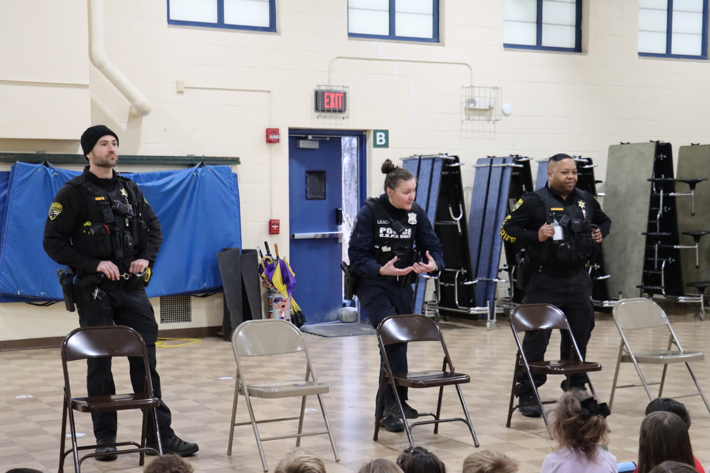 Police Officer Assembly at North Penn Elementary