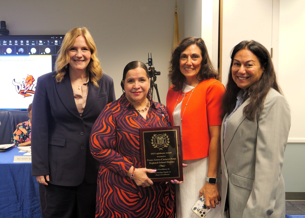 Dr. Cobian, Mrs. O'Brien, Dr. Lily Laux, and Kathy Goldberg
