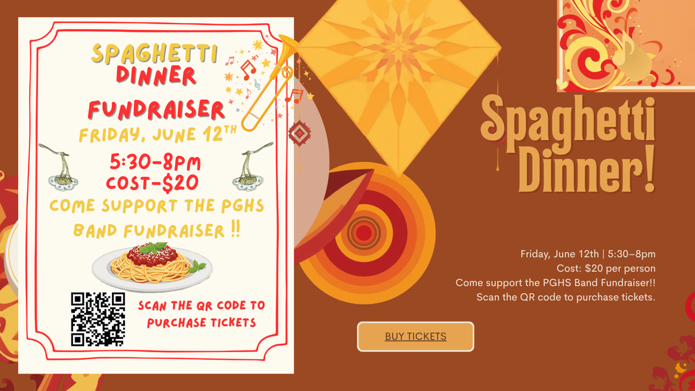 Spaghetti Dinner Flyer
