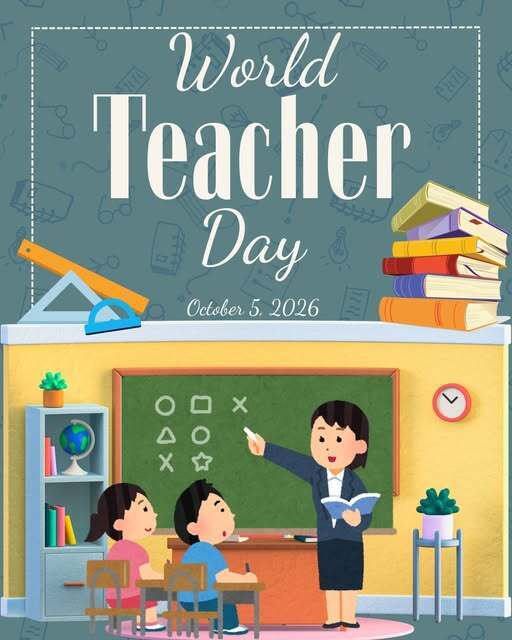 World Teacher Day - October 5th