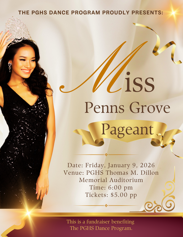 PGHS Mis Penns Grove Pageant Flyer