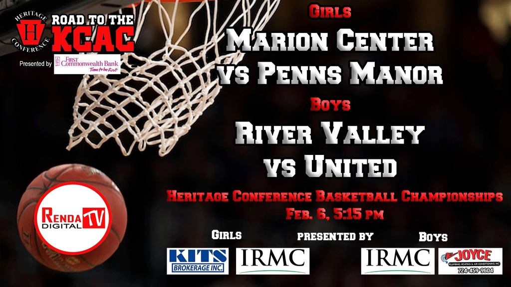 Heritage Conference Basketball Poster