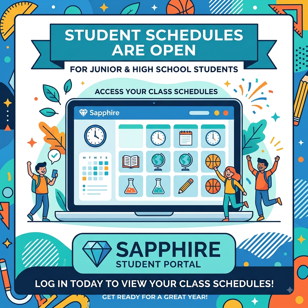 Student Schedules are Open