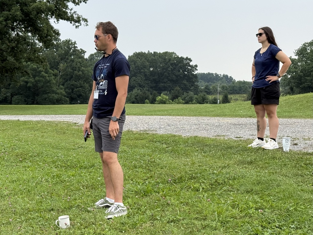 Band Camp practice and parade performance