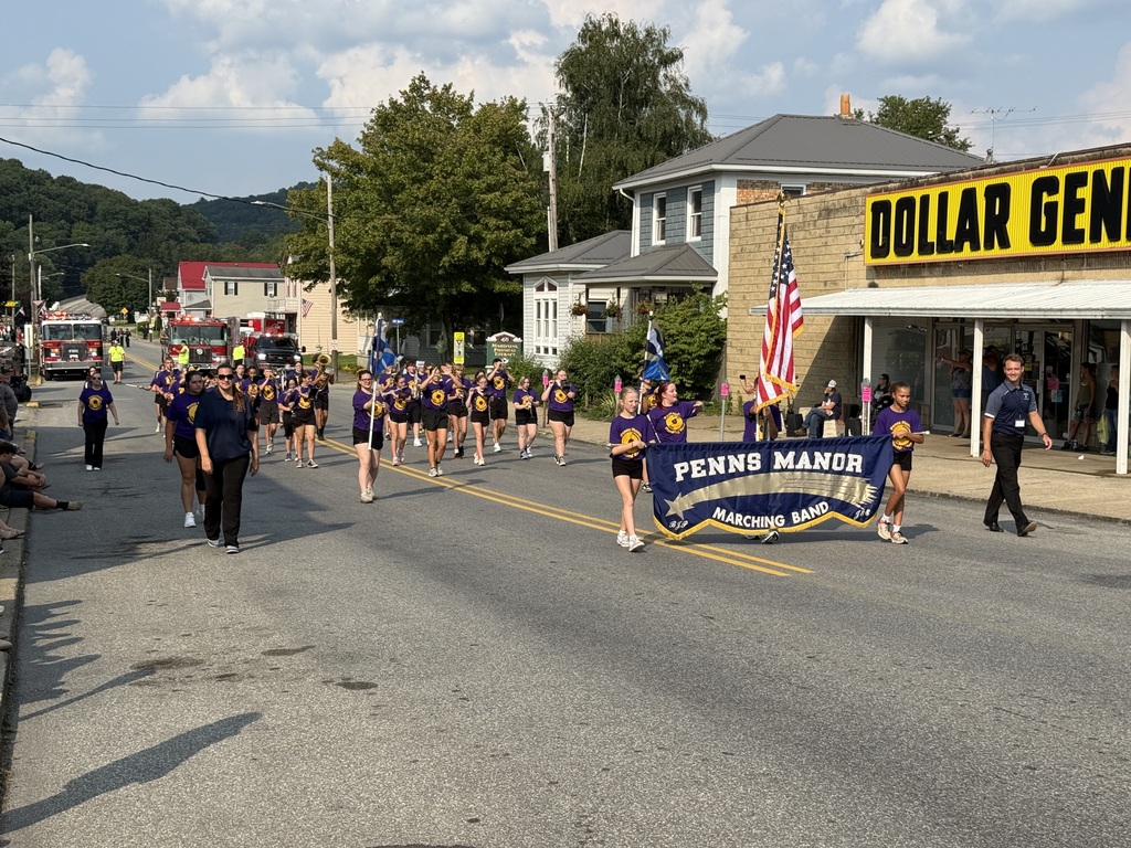 Band Camp practice and parade performance