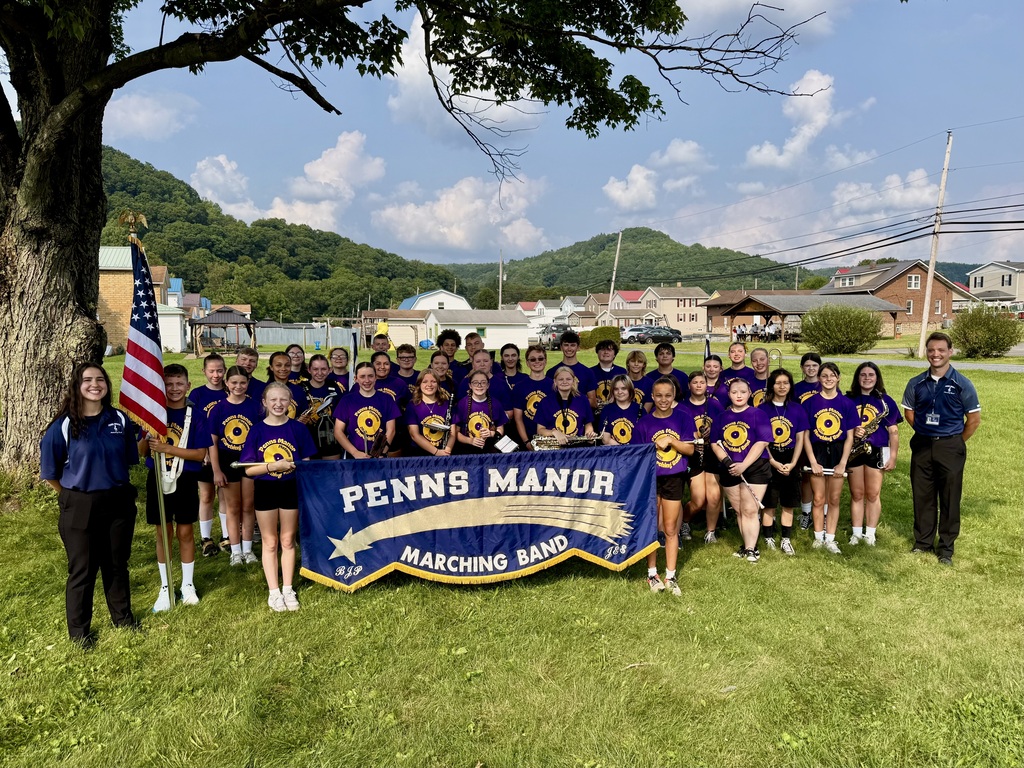 Band Camp practice and parade performance