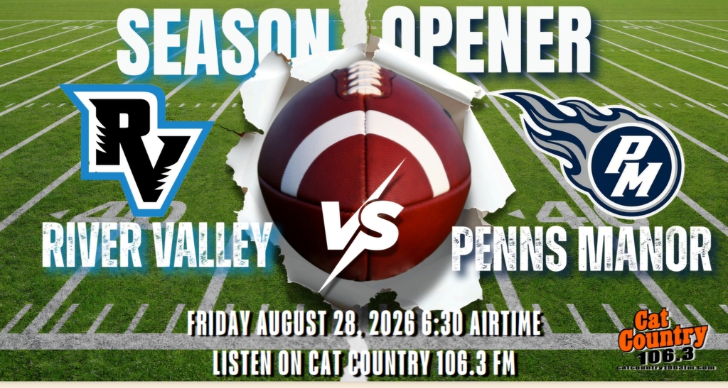 Football Game Broadcast - Cat Country 106.3 FM