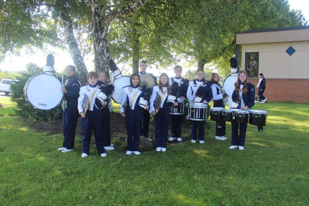 Football Home Opener vs. River Valley - football, band, cheerleading photos.