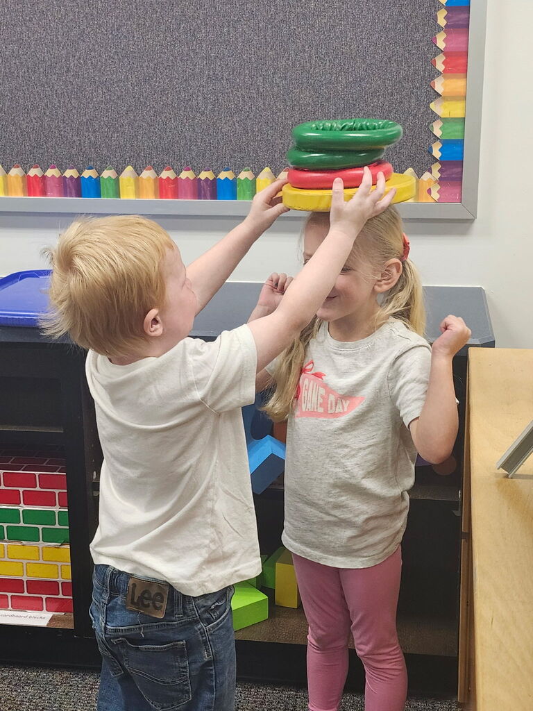 Pre-K Apples Up on Top