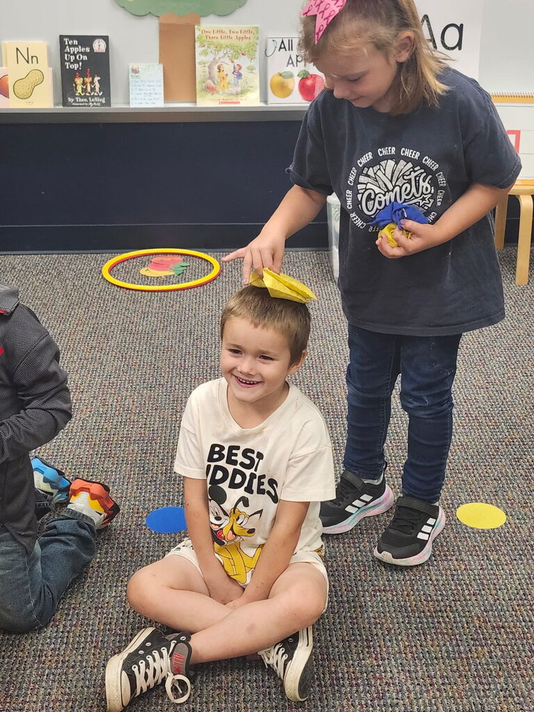 Pre-K Apples Up on Top