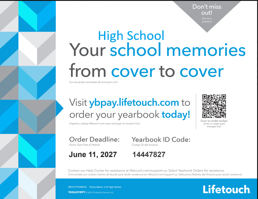Yearbook Update