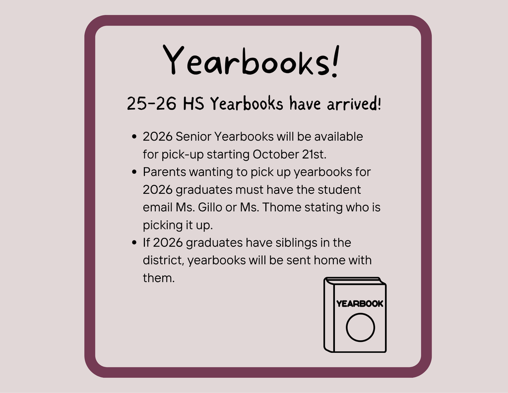 Yearbook Update