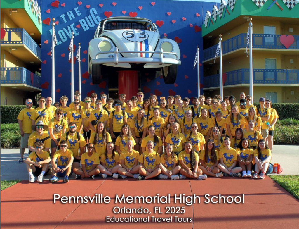Sr. trip photo from 2025