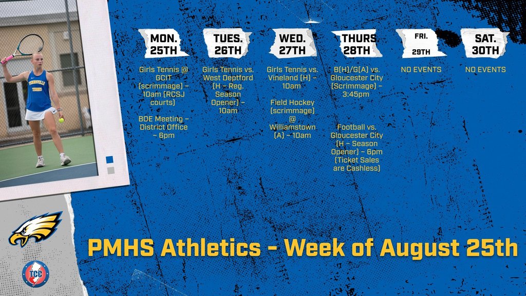 https://www.gobound.com/nj/schools/pennsvillememorialhs for a listing of all athletic events.