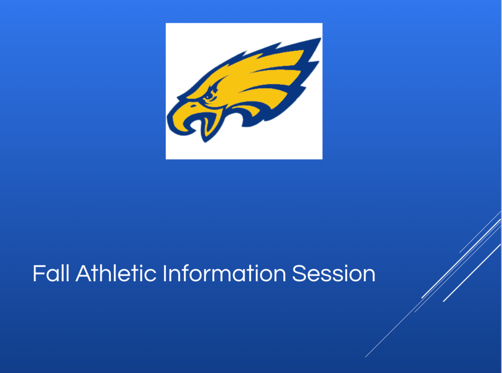 Fall athletic informaiton system.