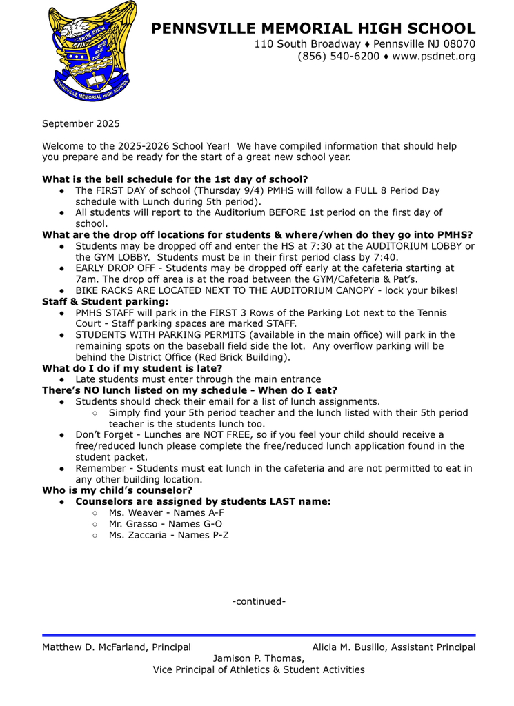 faq opening day info