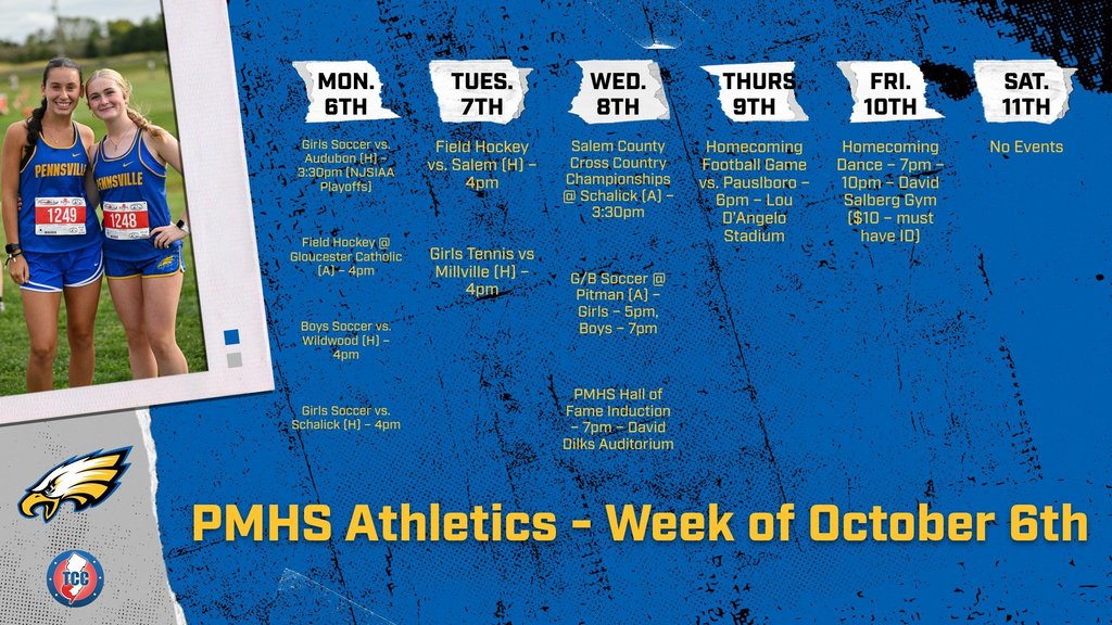 Go to www.gobound.com/nj/schools/pennsvillememorialhs for complete schedules.