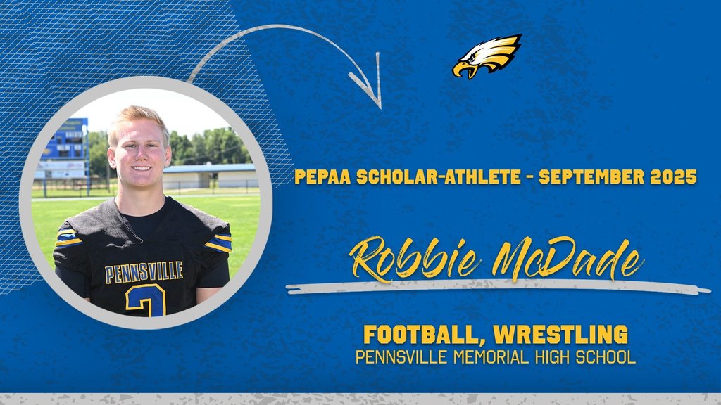 September PEPAA Scholar Athlete - Robbie McDade