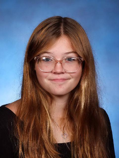 Student of the Month Elizabeth Fleming