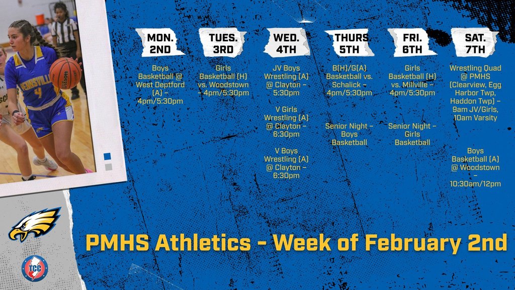 Go to www.gobound.com/nj/schools/pennsvillememorialhs for complete schedules.