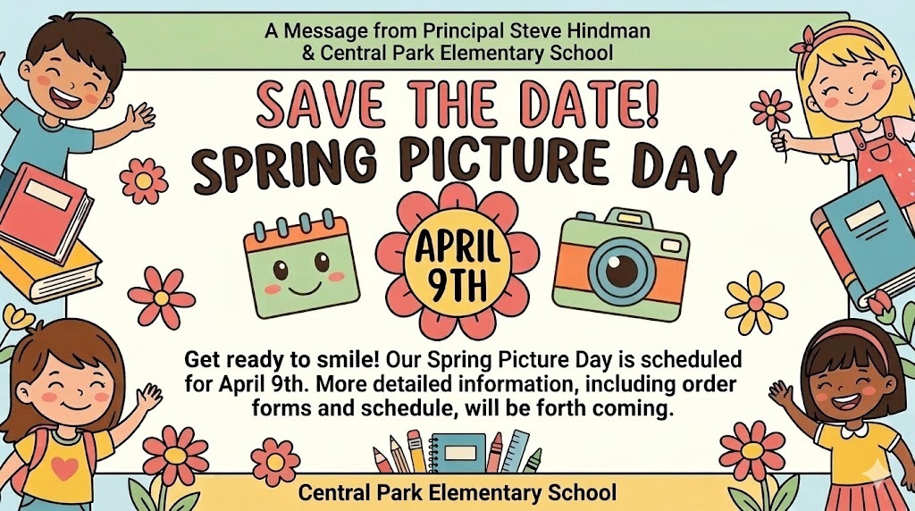 Spring Picture Reminder April 9th