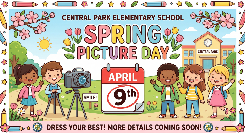 Spring Picture Reminder April 9th