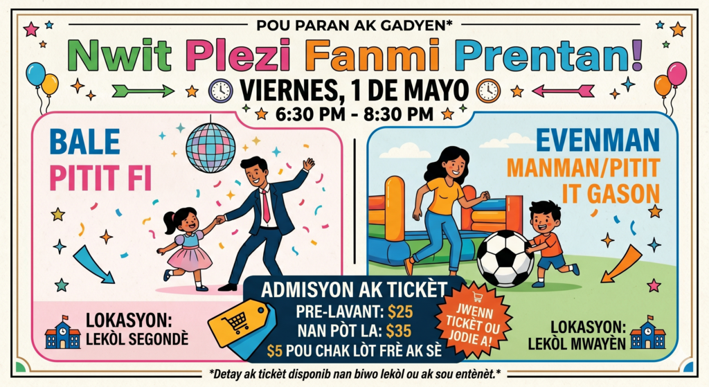 Haitian Creole Daddy/Daughter Mother/Son Dance