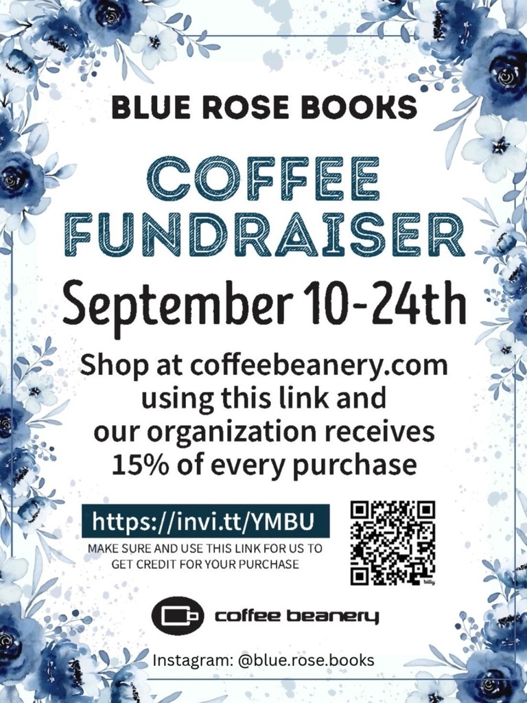 Blue Rose Books Fundraiser