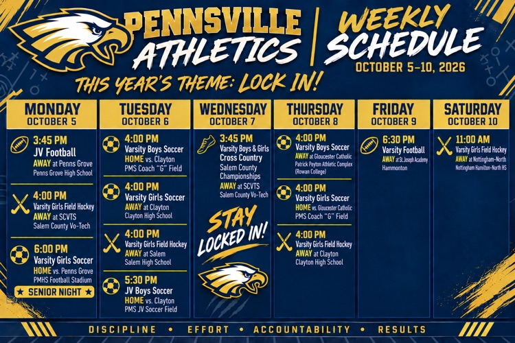weekly schedule