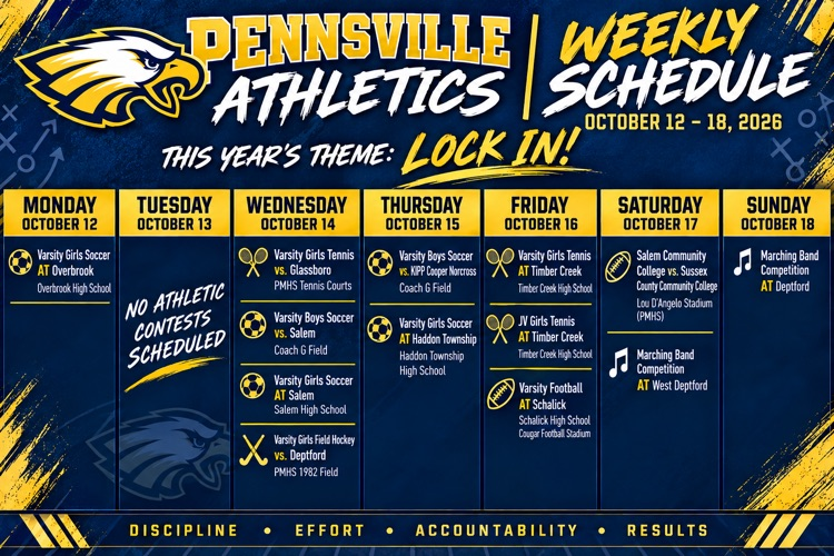 weekly schedule