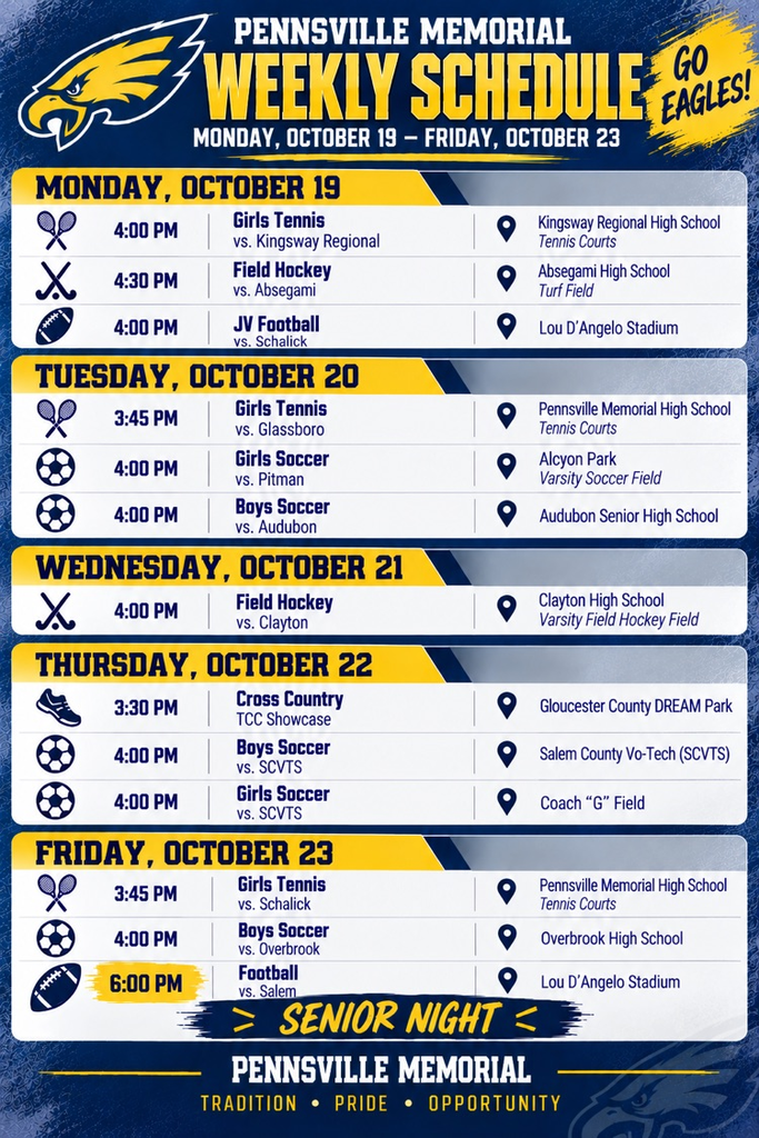 weekly events