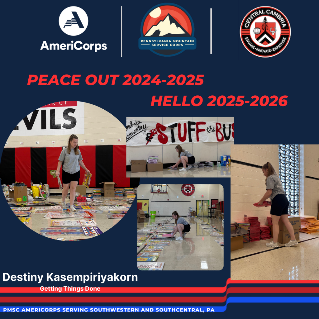 Destiny Kasempiriyakorn organizing supplies