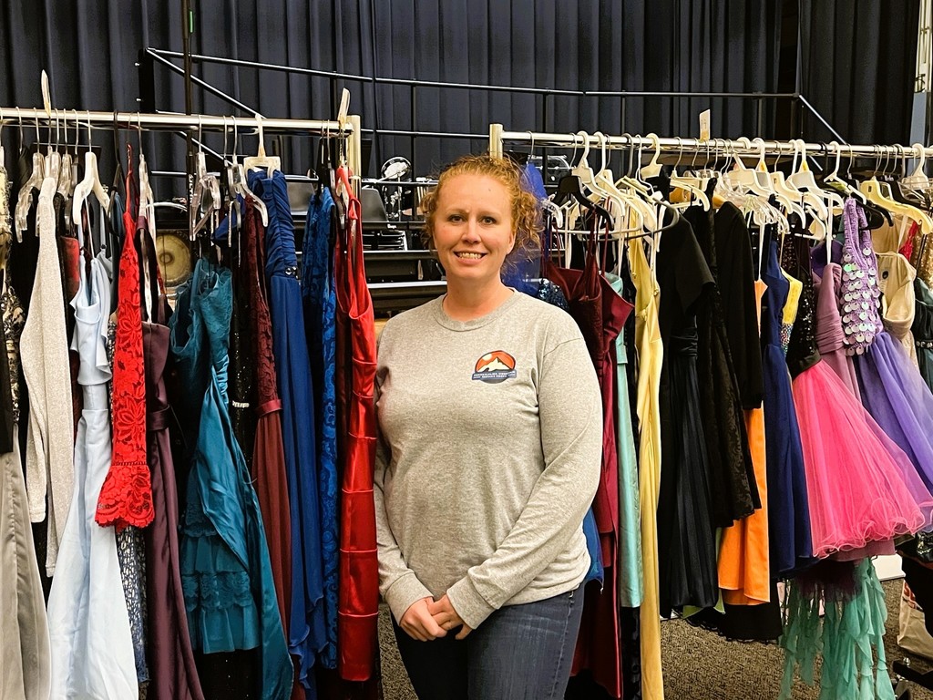 Member in clothing closet