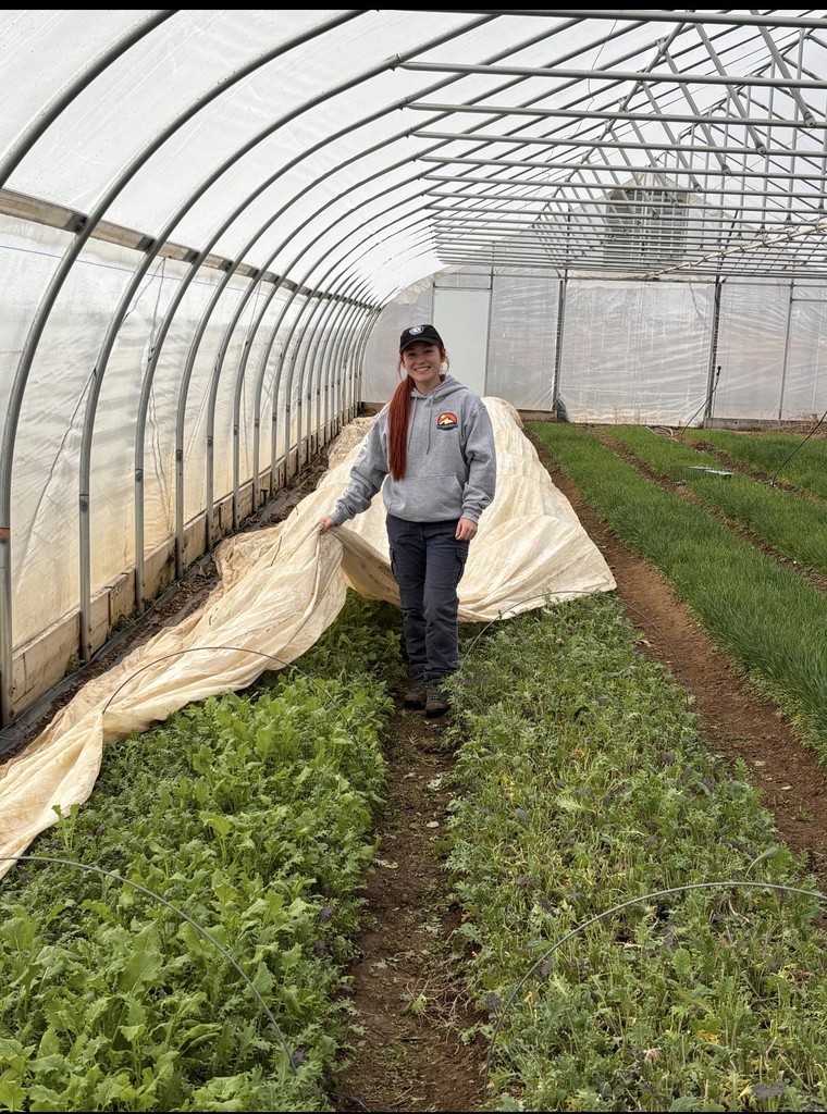 Breanna Kruml showing her PMSC spirit as she works to deter food insufficiency in her community.