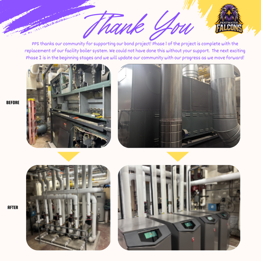 Boiler Project Before and After Photos