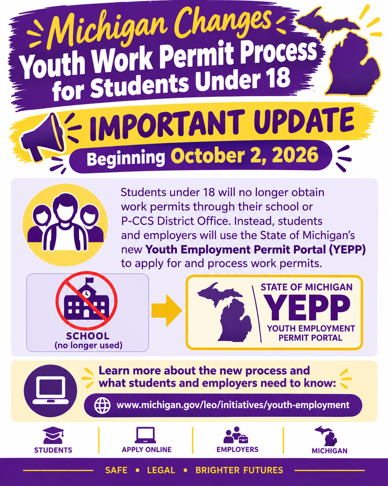 Work Permit Changes Flyer - 10/2/26