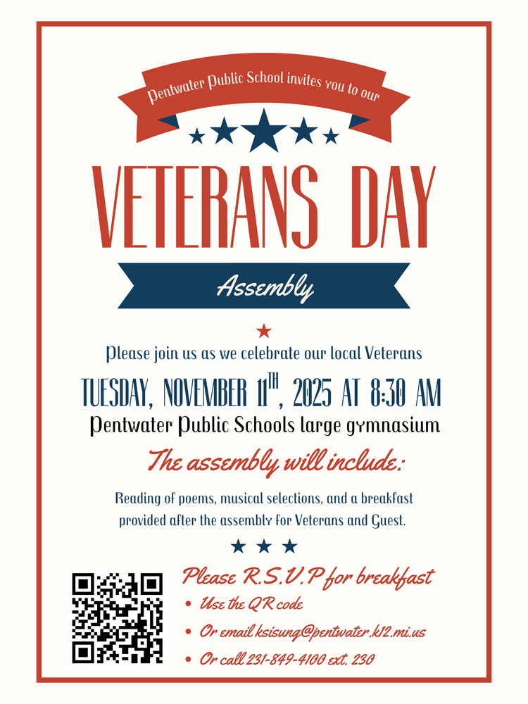 Veteran's Day Assembly Flyer