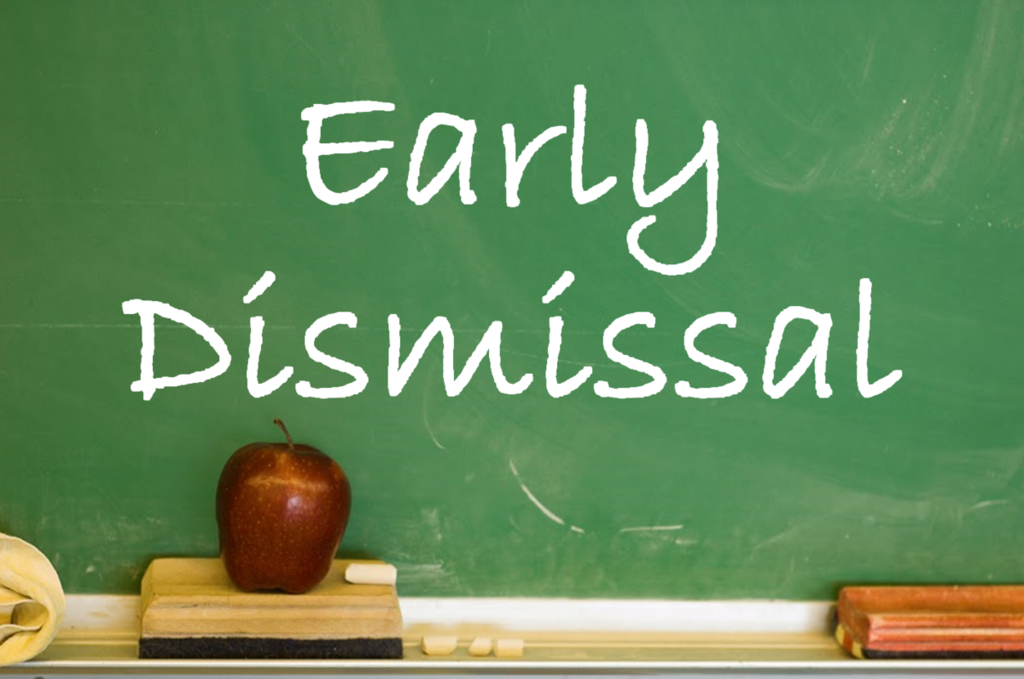 Early Dismissal - Monday, 1/19/26